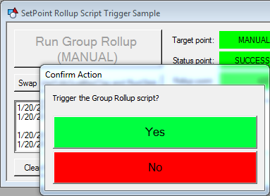 Confirm Action